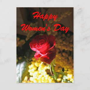 Cartão Postal Feliz Dia da Mulher