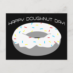 Cartão Postal feliz dia da rosquinha