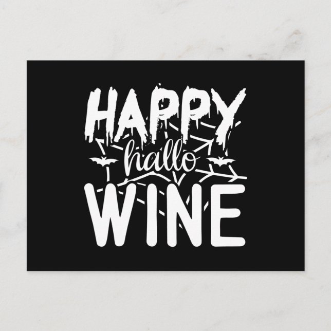 Cartão Postal Feliz Dia das Bruxas (Frente)