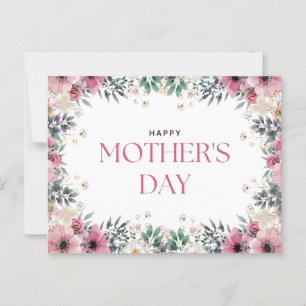Cartão Postal Feliz dia das mães