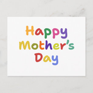 Cartão Postal Feliz Dia das Mães