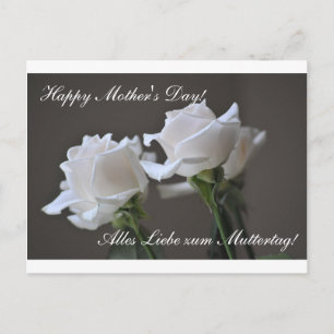Cartão Postal Feliz Dia das Mães - Dia das Mães - Rosa