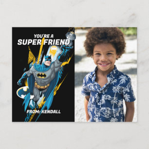 Cartão Postal Feliz dia de os namorados Batman