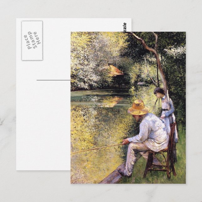 Cartão Postal Feliz Dia de os pais. Belas Artes (Frente/Verso)