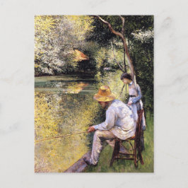 Cartão Postal Feliz Dia de os pais. Belas Artes