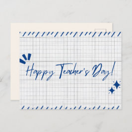 Cartão Postal Feliz Dia dos Professores