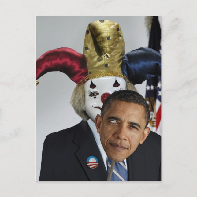 Cartão Postal Feliz dia dos tolos de abril (Frente)