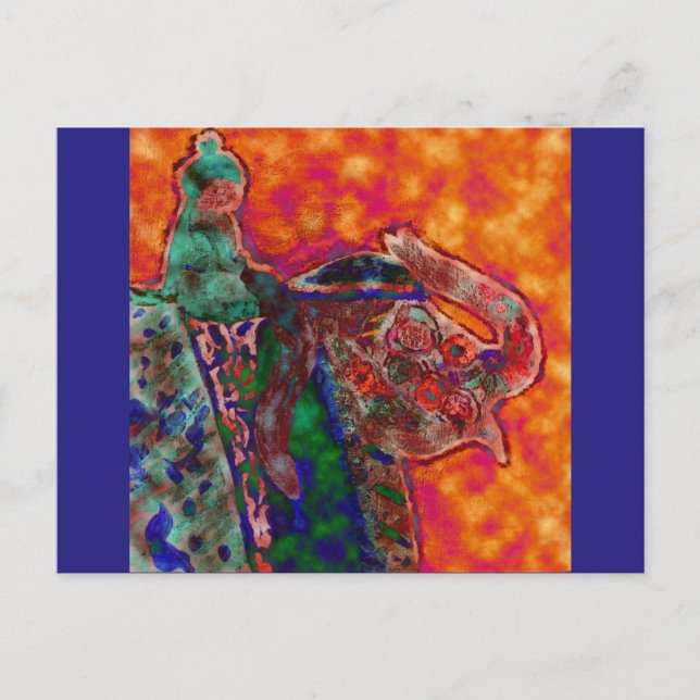 CARTÃO POSTAL FELIZ DIWALI (Frente)