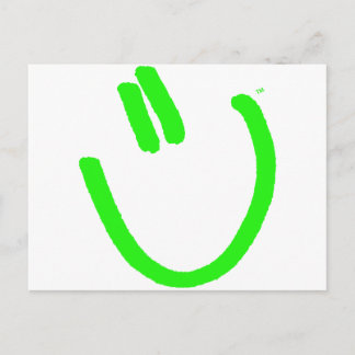 Cartão Postal Feliz em fazê-lo