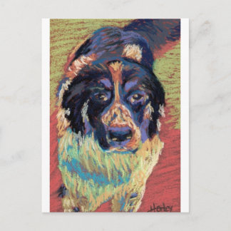 Cartão Postal Feliz Garota