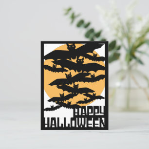 Cartão Postal Feliz Halloween
