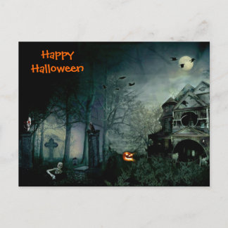 CARTÃO POSTAL FELIZ HALLOWEEN