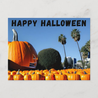 Cartão Postal Feliz Halloween LA