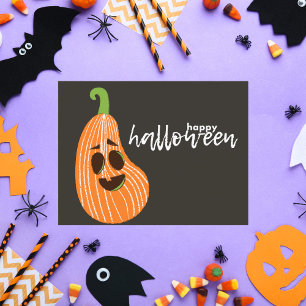 Cartão Postal Feliz Halloween Whimskin
