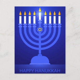 Cartão Postal Feliz Hanukkah