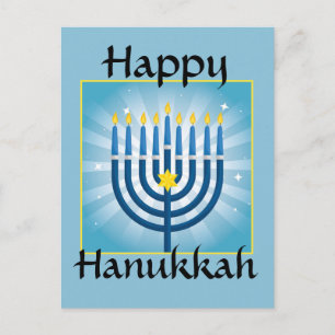 Cartão Postal Feliz Hanukkah