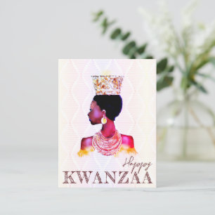 Cartão Postal Feliz Kwanzaa