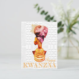 Cartão Postal Feliz Kwanzaa
