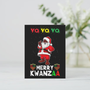 Cartão Postal Feliz Kwanzaa Karenga