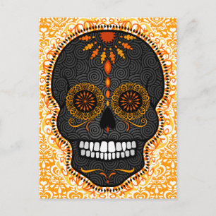 Cartão Postal Feliz Muertos - Cartão-postal Feliz de Açúcar