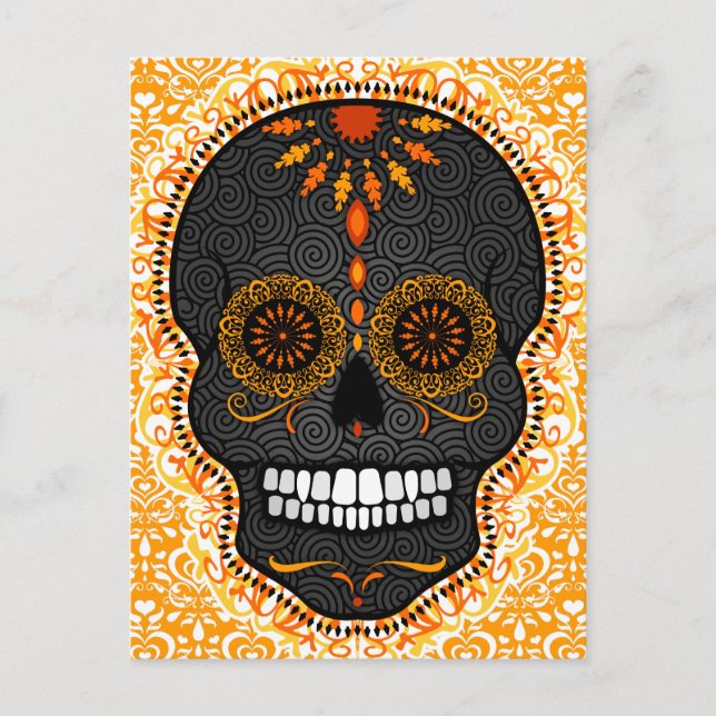 Cartão Postal Feliz Muertos - Cartão-postal Feliz de Açúcar (Frente)