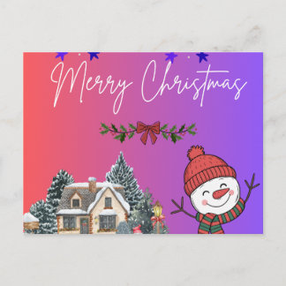 Cartão Postal Feliz Natal