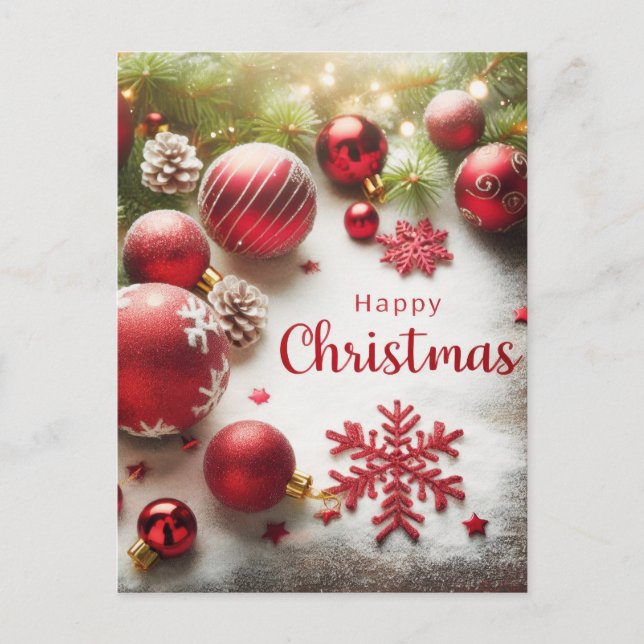 Cartão Postal Feliz Natal (Frente)