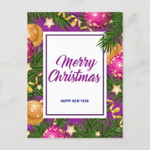 Cartão Postal Feliz Natal
