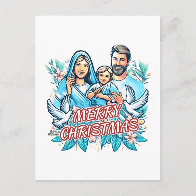 Cartão Postal Feliz Natal (Frente)