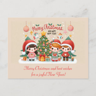 Cartão Postal Feliz Natal
