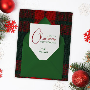 Cartão Postal Feliz Natal