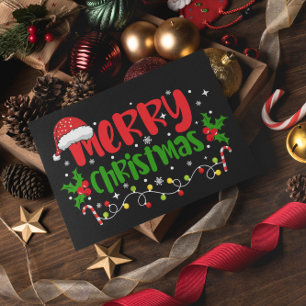 Cartão Postal Feliz Natal