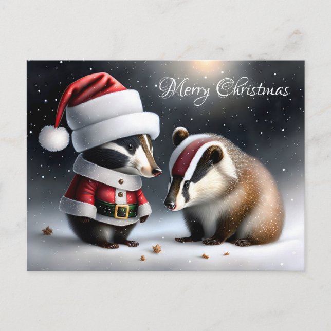 Cartão Postal Feliz Natal (Frente)