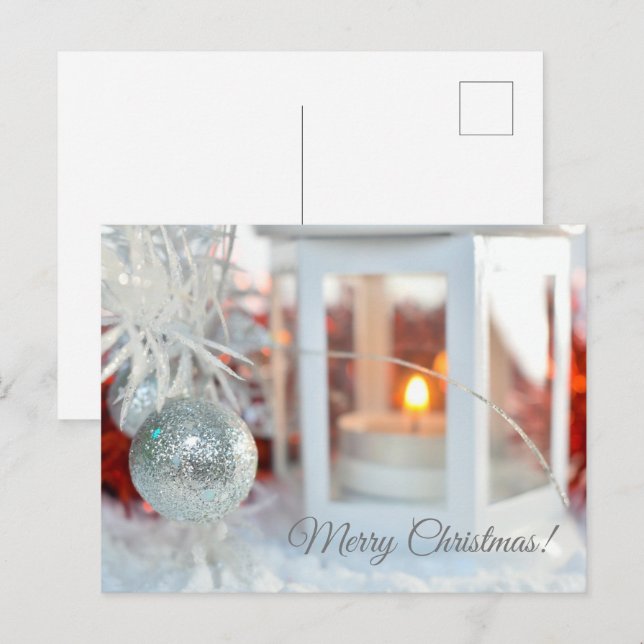 Cartão Postal Feliz Natal (Frente/Verso)