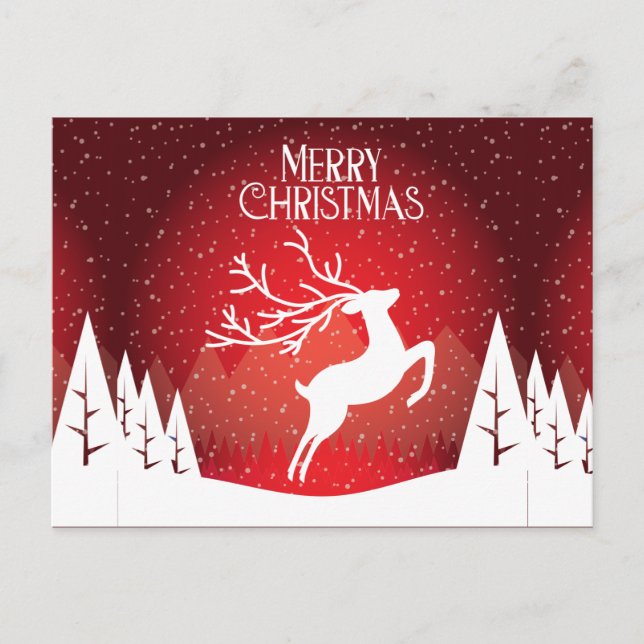 Cartão Postal Feliz Natal (Frente)