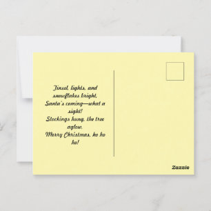 Cartão Postal Feliz Natal