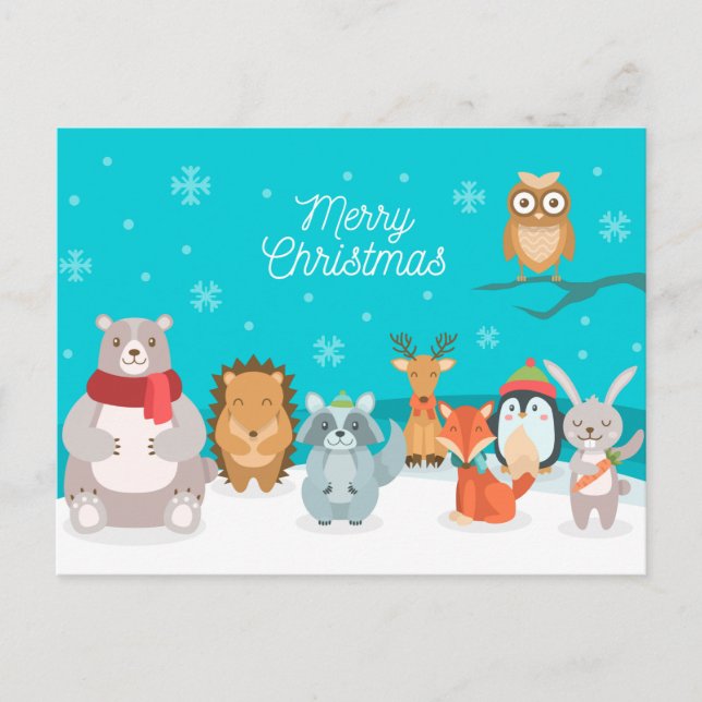 Cartão Postal Feliz Natal (Frente)
