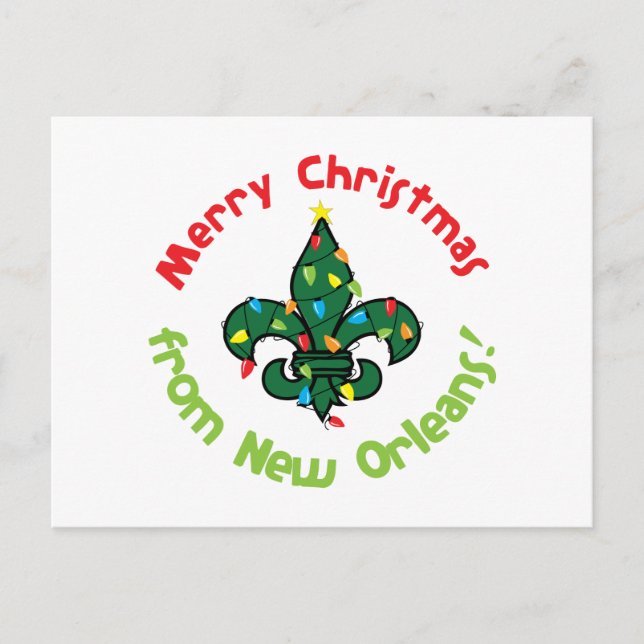 Cartão Postal Feliz Natal (Frente)