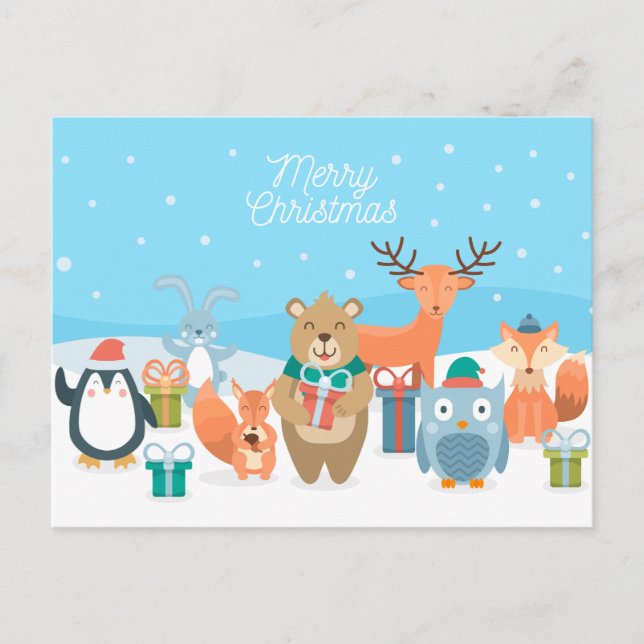 Cartão Postal Feliz Natal (Frente)