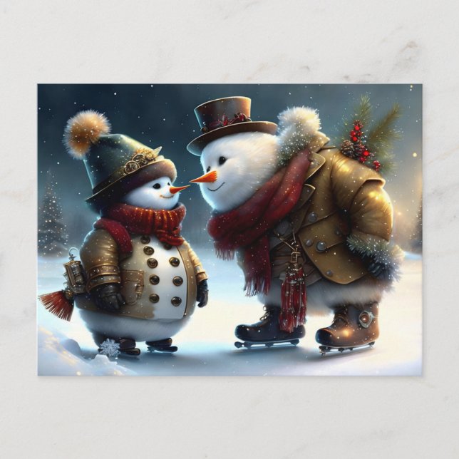 Cartão Postal Feliz Natal (Frente)