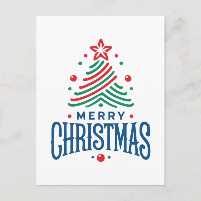 Cartão Postal Feliz Natal 1 (Frente)