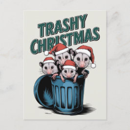 Cartão Postal Feliz Natal, Belas Corridas Engraçadas