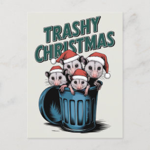Cartão Postal Feliz Natal, Belas Corridas Engraçadas