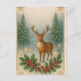 Cartão Postal Feliz Natal com muito amor.