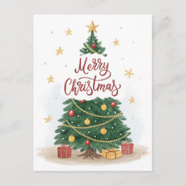 Cartão Postal Feliz Natal com muito amor.