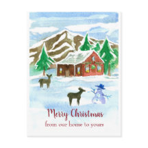 Feliz Natal Da Nossa Casa Para O Seu Deer