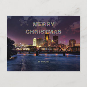 Cartão Postal Feliz Natal de Des Moines