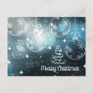 Cartão Postal Feliz Natal e Feliz ano novo