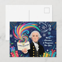 Feliz Natal: George Washington