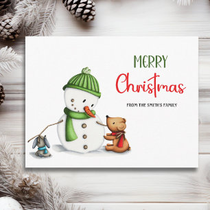 Cartão Postal Feliz Natal Papai Noel 